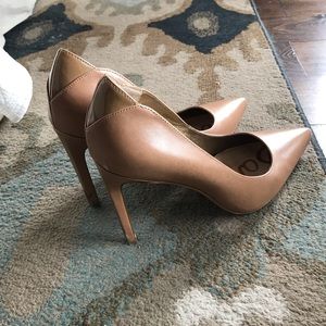 Tan pumps